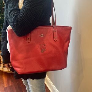 Coach Disney X Minnie Mouse Tote Bag